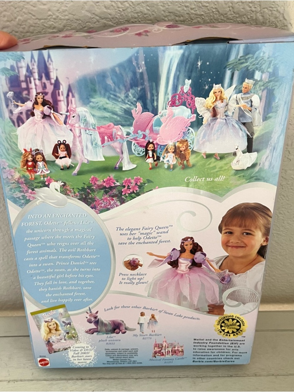 Mattel Barbie Swan Lake Teresa as the Fairy Queen Doll Damaged Box Rare 2003 - Picture 5 of 9